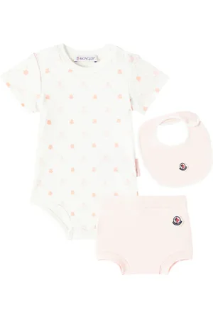 Moncler Bebé - set de body, bragas y babero