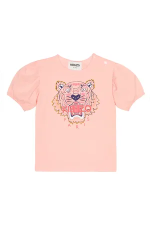 Kenzo Bebé - camiseta de algodón estampada