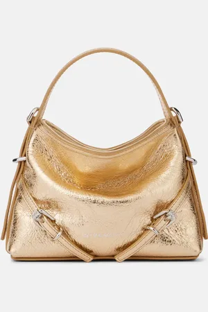 Givenchy Bolso Voyou Nano de piel metalizada