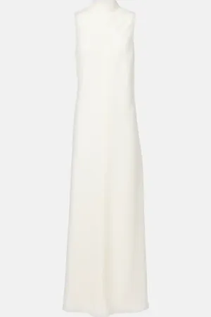 Staud Vestido largo Araya de crepé