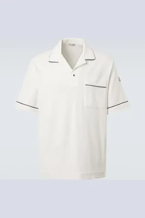 Moncler Polo Archivio en rizo de algodón