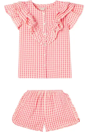 Konges Sløjd Konges Sløjd Set Kim de camisa y shorts de algodón