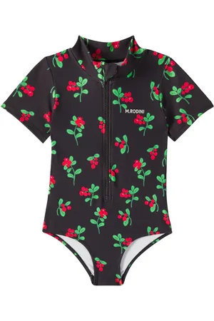 Mini Rodini Bañador estampado con cremallera