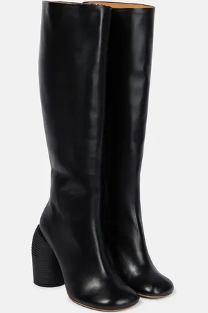 OFF-WHITE Botas altas de piel