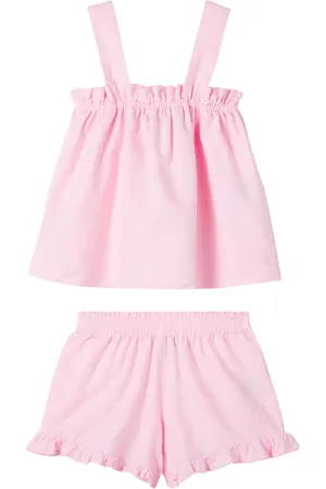 Vilebrequin Set de top y shorts Gleep de algodón