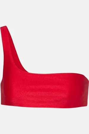 Jade Swim Top de bikini asimétrico Eliza