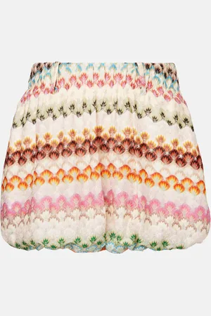 Missoni Minifalda de croché