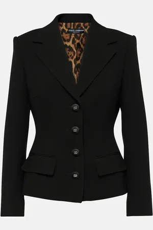 Dolce & Gabbana Chaqueta de botonadura simple de lana