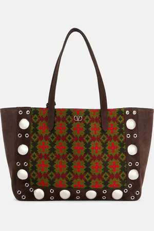 VALENTINO GARAVANI Bolso Nellcôte Large de ante en jacquard