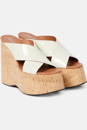 PARIS TEXAS Sandalias con plataforma Mara 135 de charol