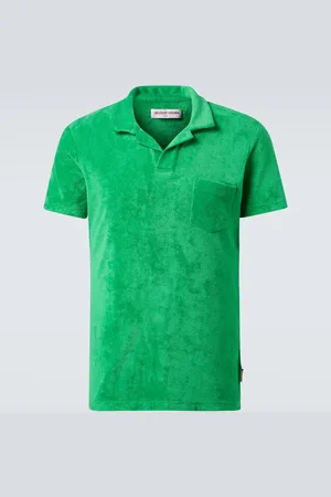 Orlebar Brown Polo en rizo de algodón