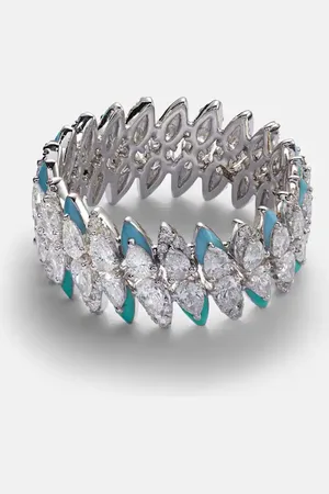 Kamyen Anillo de oro blanco de 18 ct con diamantes