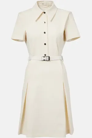 Tory Burch Vestido camisero con cinturón