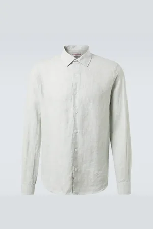 Orlebar Brown Camisa Giles de lino