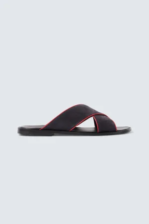 Manolo Blahnik Sandalias Otawi de ante