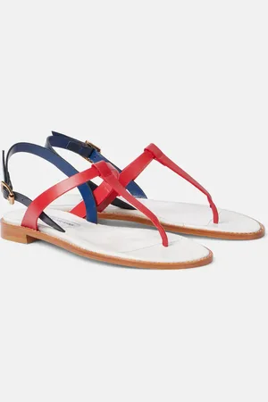 Manolo Blahnik Sandalias Hata de piel