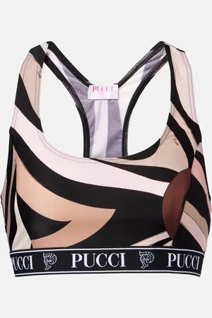 Puccini Sujetador deportivo estampado