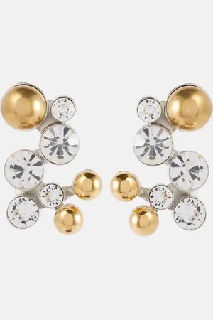 DRIES VAN NOTEN Pendientes con cristales