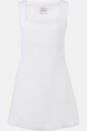 POSSE Vestido corto Alice de lino