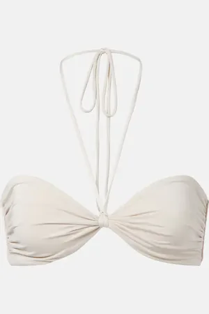 Jade Swim Top de bikini Liana con cuello halter