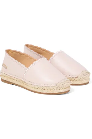 Chloé Chloé Kids Alpargatas de piel