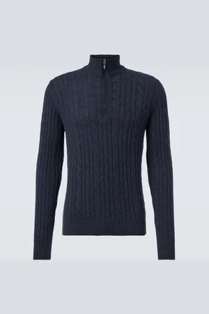 Loro Piana Jersey Mezzocollo Treccia