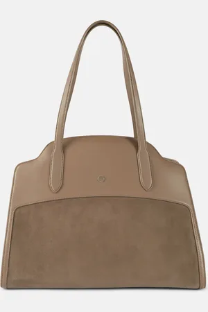 Loro Piana Tote Sesia XL de ante y piel