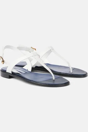 Manolo Blahnik Sandalias Hata de piel