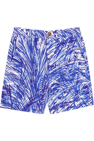 Loro Piana Shorts Loris de lino estampados