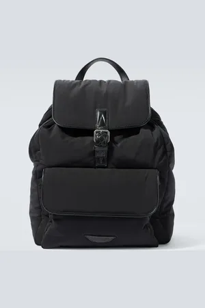 Bottega Veneta Mochila Crossroad con piel