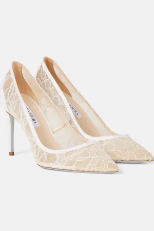 Aquazzura Salones Purist 85 de encaje