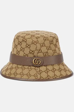 Gucci Sombrero de pescador de lona GG