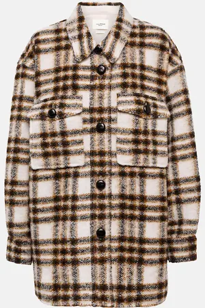 Marant Etoile Sobrecamisa Harveli a cuadros