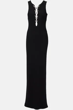 Givenchy Vestido de fiesta en jersey adornado con aberturas