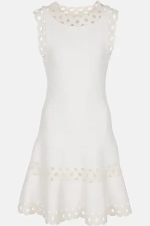 Alaïa Alaïa Vestido corto Vienne en mezcla de lana
