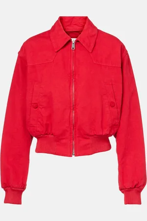 Prada Chaqueta bomber cropped de algodón