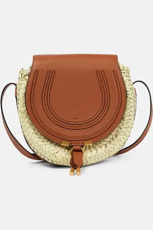 Chloé Chloé Bolso al hombro Marcie ribeteado en piel