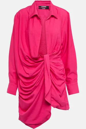 Jacquemus Vestido corto La Robe Bahia con lazada