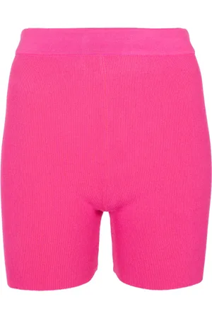 Jacquemus Shorts ciclistas Le Short Arancia punto