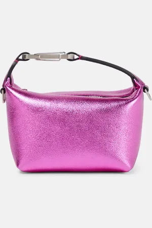 Eera Eéra Clutch Moonbag de piel metalizada
