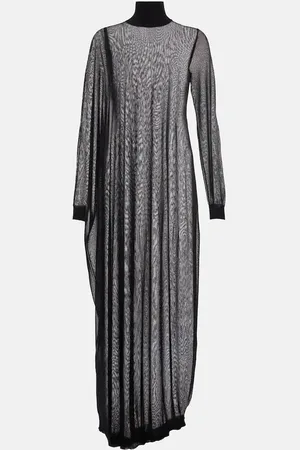 Alaïa Alaïa Vestido largo transparente