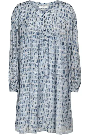 Marant Etoile Vestido corto Silorion de chifón