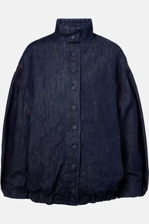 DRIES VAN NOTEN Chaqueta en denim oversized