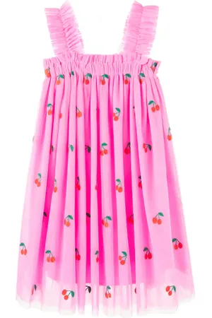 Stella McCartney Vestido de tul bordado