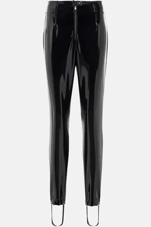 Alaïa Alaïa Pantalones de piel sintética
