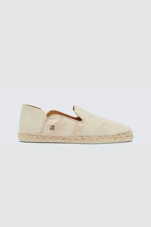 Christian Louboutin Alpargatas Espadon de lona