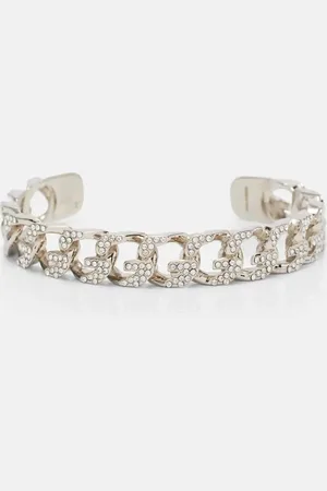 Givenchy Pulsera de cadena G con cristales