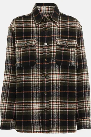 Marant Etoile Sobrecamisa Ebbaz a cuadros