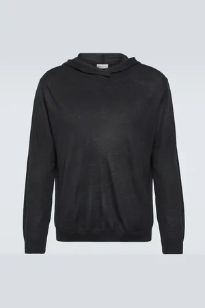 LE KASHA Sudadera con capucha Madrid de cachemir