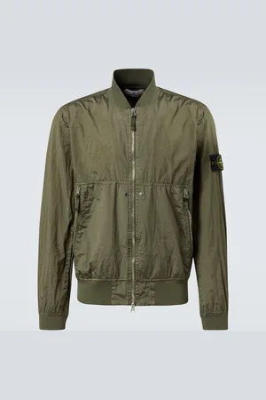 Stone Island Chaqueta bomber con logo